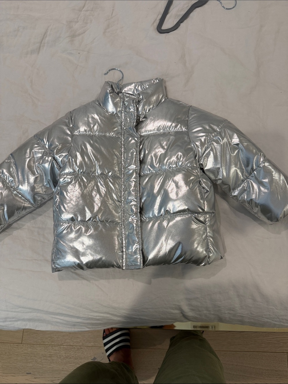Like new Zara girls puffer jacket size 4-5
